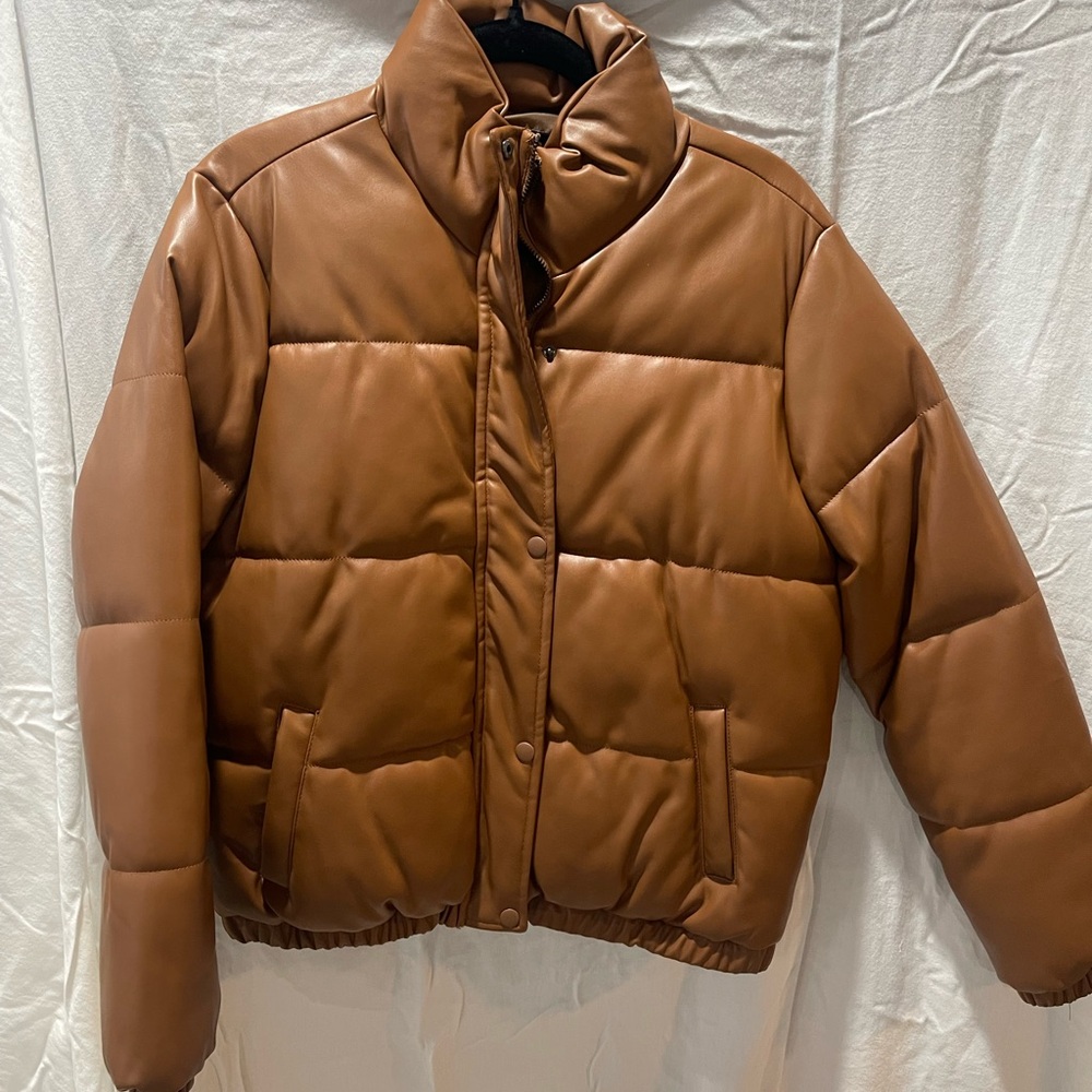 Brown Puffer Jacket
